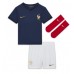 Maillot de foot France Antoine Griezmann #7 Domicile enfant Monde 2022 Manches Courte (+ pantalon court)